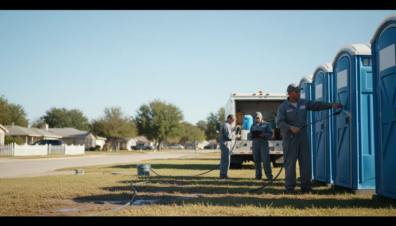 Long-Term Portable Toilet Rental in Reese, MI near me